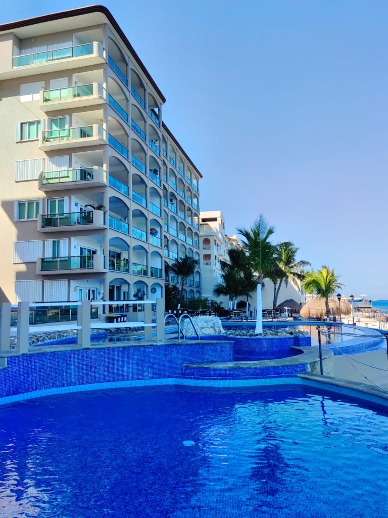 Outdoor Swimming Pool area at El Cantil - Vista Azul